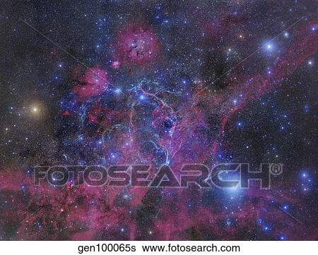 The Vela supernova remnant. View Large Photo Image Stock Photograph - The Vela supernova remnant.. Fotosearch
