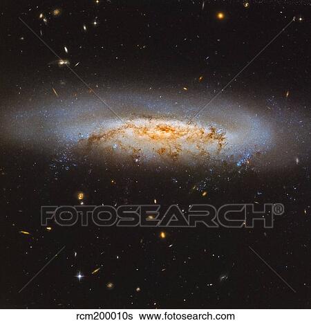 The Virgo Cluster galaxy NGC 4522. View Large Photo Image Stock Photograph - The Virgo Cluster galaxy NGC 4522.. Fotosearch