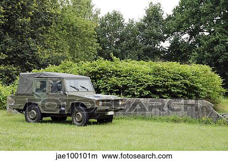 The VW Iltis Jeep used by the Belgian Army. View Large Photo Image Picture - The VW Iltis Jeep used by the Belgian Army.. Fotosearch