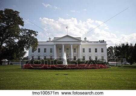 Picture - The White House, Washington D. C., USA.. Fotosearch