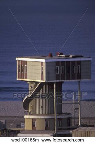 Topside view of the Basic Underwater Demolition SEAL 50-foot dive tower. View Large Photo Image Picture - Topside view of the Basic Underwater Demolition SEAL 50-foot dive tower.. Fotosearch