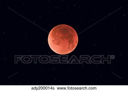Total lunar eclipse taken near Calgary, Alberta, Canada. View Large Photo Image Stock Photograph - Total lunar eclipse taken near Calgary, Alberta, Canada.. Fotosearch