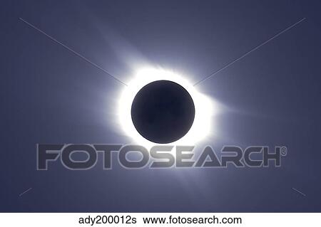 Total solar eclipse. View Large Photo Image Stock Photograph - Total solar eclipse.. Fotosearch