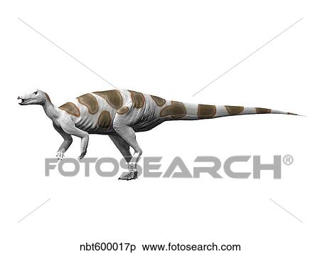 Trinisaura santamartaensis, Late Cretaceous of Antarctica. View Large Illustration Stock Illustration - Trinisaura santamartaensis, Late Cretaceous of Antarctica.. Fotosearch