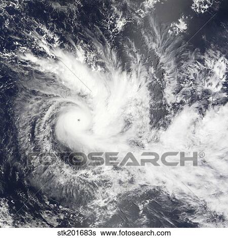Tropical Cyclone Daman over the South Pacific Ocean. View Large Photo Image Stock Photograph - Tropical Cyclone Daman over the South Pacific Ocean.. Fotosearch