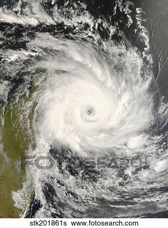Tropical Cyclone Ivan over Madagascar. View Large Photo Image Stock Photograph - Tropical Cyclone Ivan over Madagascar.. Fotosearch
