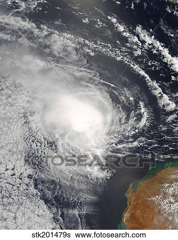 Tropical Cyclone Jacob approaching Australia. View Large Photo Image Stock Photograph - Tropical Cyclone Jacob approaching Australia.. Fotosearch