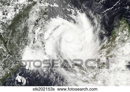 Tropical Cyclone Jokwe View Large Photo Image Stock Photograph - Tropical Cyclone Jokwe. Fotosearch