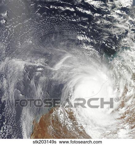 Tropical Cyclone Laurence over Western Australia. View Large Photo Image Stock Photograph - Tropical Cyclone Laurence over Western Australia.. Fotosearch