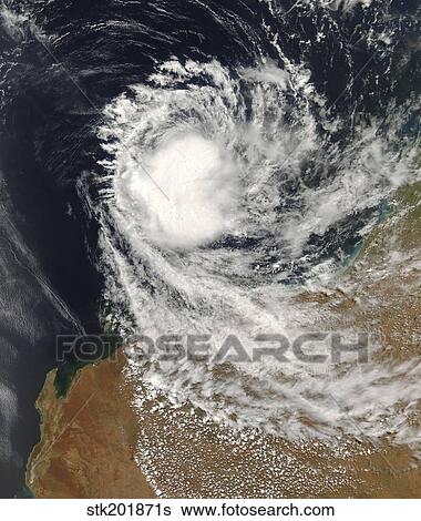 Tropical Cyclone Ophelia off Australia. View Large Photo Image Stock Photograph - Tropical Cyclone Ophelia off Australia.. Fotosearch