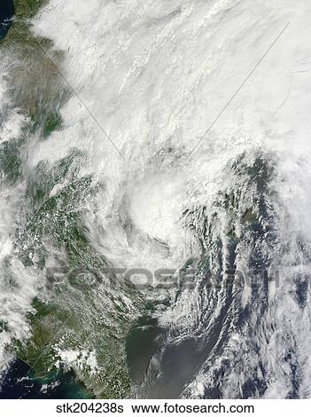 Tropical Storm Andrea over southeastern United States. View Large Photo Image Stock Photograph - Tropical Storm Andrea over southeastern United States.. Fotosearch
