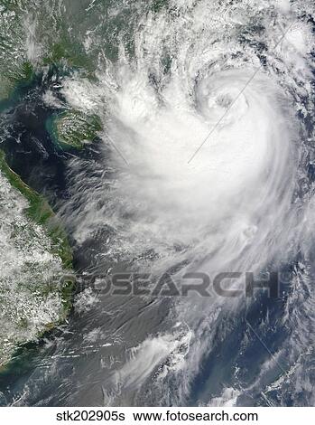 Tropical Storm Koppu nearing landfall over southern China. View Large Photo Image Stock Photograph - Tropical Storm Koppu nearing landfall over southern China.. Fotosearch