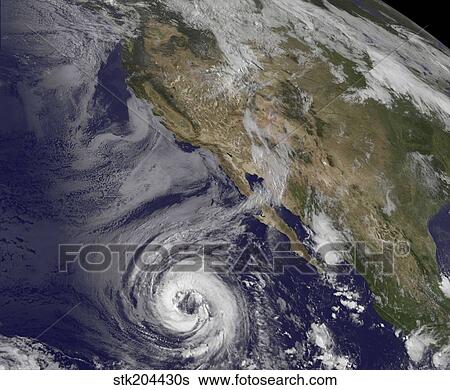 Tropical Storm Lowell strengthening into a hurricane. View Large Photo Image Stock Photograph - Tropical Storm Lowell strengthening into a hurricane.. Fotosearch