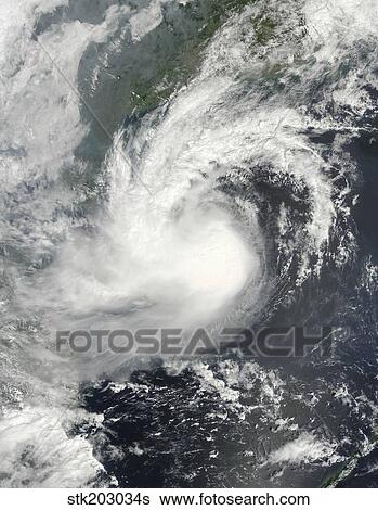 Stock Photograph - Tropical Storm Parma approaching China and Vietnam.. Fotosearch