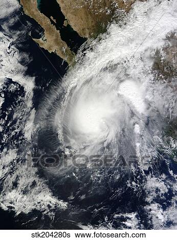 Tropical Storm Sonia over Mexico. View Large Photo Image Stock Photograph - Tropical Storm Sonia over Mexico.. Fotosearch