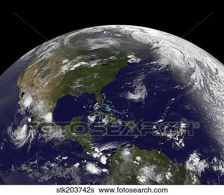 Tropical storms on planet Earth. View Large Photo Image Stock Photograph - Tropical storms on planet Earth.. Fotosearch