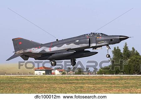 Turkish Air Force F-4E 2020 Terminator taking off. View Large Photo Image Picture - Turkish Air Force F-4E 2020 Terminator taking off.. Fotosearch