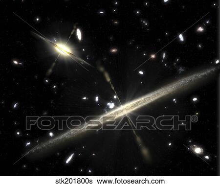 Two types of spiral galaxies that populate our universe. View Large Illustration Stock Illustration - Two types of spiral galaxies that populate our universe.. Fotosearch