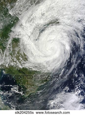 Typhoon Haiyan in the South China Sea approaching Vietnam. View Large Photo Image Stock Photograph - Typhoon Haiyan in the South China Sea approaching Vietnam.. Fotosearch