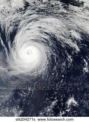 Typhoon Lekima in the Pacific Ocean. View Large Photo Image Stock Photograph - Typhoon Lekima in the Pacific Ocean.. Fotosearch