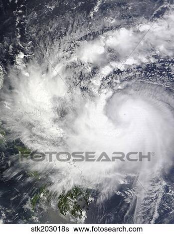 Typhoon Parma View Large Photo Image Stock Photograph - Typhoon Parma. Fotosearch