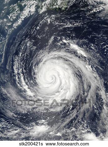 Typhoon Rusa View Large Photo Image Stock Photograph - Typhoon Rusa. Fotosearch