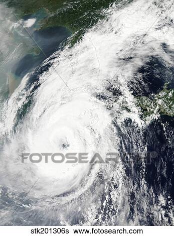 Typhoon Rusa View Large Photo Image Stock Photograph - Typhoon Rusa. Fotosearch