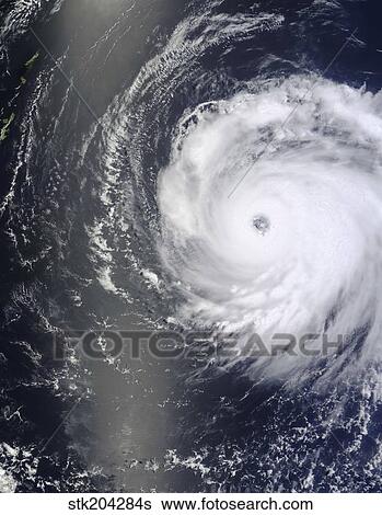 Typhoon Soulik moves through the northwestern Pacific Ocean. View Large Photo Image Stock Photograph - Typhoon Soulik moves through the northwestern Pacific Ocean.. Fotosearch