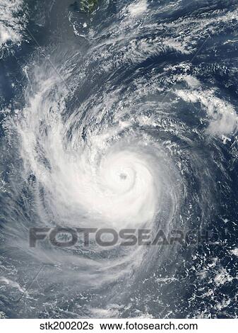 Typhoon Talim approaching Taiwan. View Large Photo Image Stock Photograph - Typhoon Talim approaching Taiwan. . Fotosearch