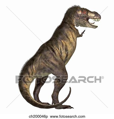 Stock Illustration - Tyrannosaurus Rex. Fotosearch