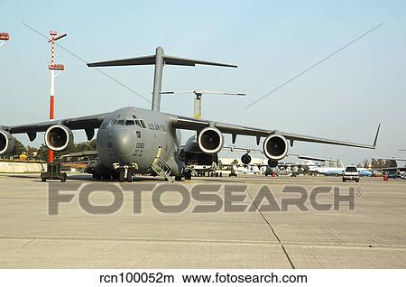 U. S. Air Force C-17 Globemaster III on the ramp Ramstein Air Base. View Large Photo Image Picture - U. S. Air Force C-17 Globemaster III on the ramp Ramstein Air Base.. Fotosearch