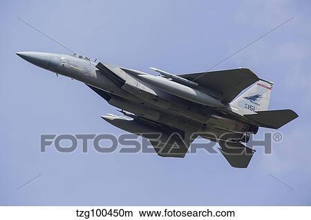 Picture - U. S. Air Force F-15C during NATO exercise Frisian Flag 2015.. Fotosearch