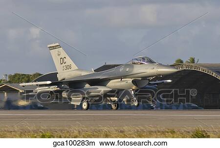 U. S. Air Force F-16 Fighting Falcon at Natal Air Force Base, Brazil. View Large Photo Image Picture - U. S. Air Force F-16 Fighting Falcon at Natal Air Force Base, Brazil.. Fotosearch
