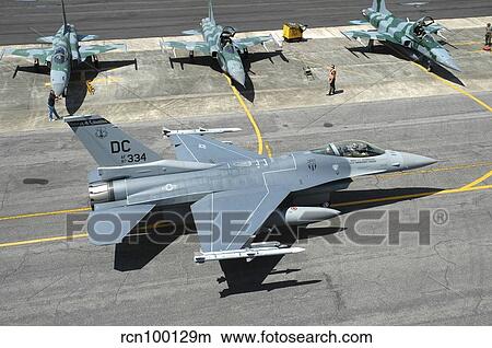 U. S. Air Force F-16C taxiing at Natal Air Force Base, Brazil. View Large Photo Image Picture - U. S. Air Force F-16C taxiing at Natal Air Force Base, Brazil.. Fotosearch