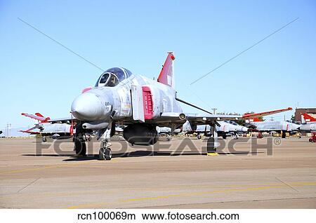 U. S. Air Force QF-4 Phantom II on the ramp at Holloman Air Force Base. View Large Photo Image Picture - U. S. Air Force QF-4 Phantom II on the ramp at Holloman Air Force Base.. Fotosearch