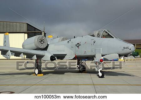 U. S. Air Forces Europe A-10 Thunderbolt II at Spangdahlem Air Base, Germany. View Large Photo Image Picture - U. S. Air Forces Europe A-10 Thunderbolt II at Spangdahlem Air Base, Germany.. Fotosearch