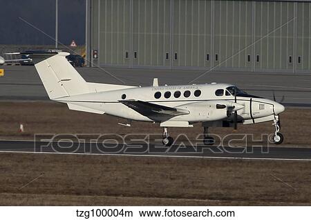 Picture - U. S. Army C-12 Huron liaison aircraft.. Fotosearch