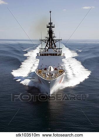 U. S. Coast Guard Cutter Waesche in the navigates the Gulf of Mexico. View Large Photo Image Picture - U. S. Coast Guard Cutter Waesche in the navigates the Gulf of Mexico.. Fotosearch
