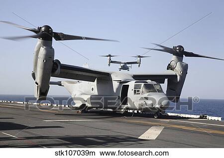U. S. Marine Corps MV-22B Osprey tiltrotor aircraft. View Large Photo Image Picture - U. S. Marine Corps MV-22B Osprey tiltrotor aircraft.. Fotosearch