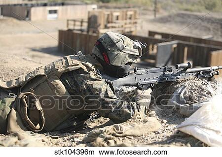 U. S. Marines train for a sniper encounter at Camp Pendleton, California. View Large Photo Image Picture - U. S. Marines train for a sniper encounter at Camp Pendleton, California.. Fotosearch