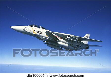 U. S. Navy F-14A Tomcat in flight. View Large Photo Image Picture - U. S. Navy F-14A Tomcat in flight.. Fotosearch