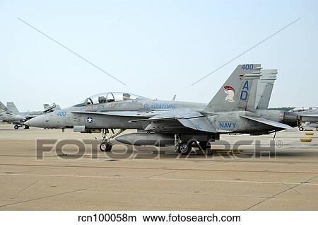 U. S. Navy F/A-18D Hornet at Naval Air Station Oceana, Virginia. View Large Photo Image Picture - U. S. Navy F/A-18D Hornet at Naval Air Station Oceana, Virginia.. Fotosearch