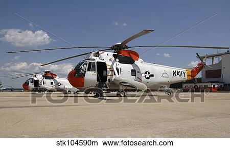UH-3H Sea King helicopters based at Naval Air Station Patuxent River, Maryland. View Large Photo Image Picture - UH-3H Sea King helicopters based at Naval Air Station Patuxent River, Maryland.. Fotosearch