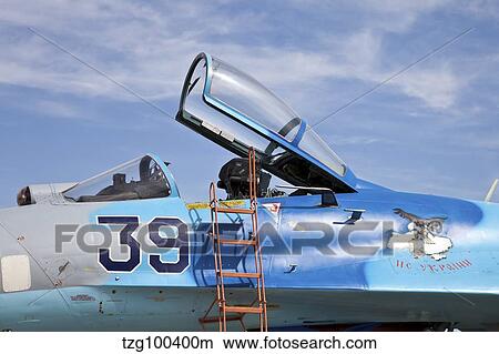 Ukrainian Air Force Su-27 Flanker cockpit. View Large Photo Image Picture - Ukrainian Air Force Su-27 Flanker cockpit.. Fotosearch