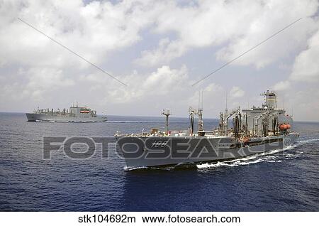 USNS Alan Shepard and USNS Joshua Humphreys are underway in the Gulf of Aden. View Large Photo Image Picture - USNS Alan Shepard and USNS Joshua Humphreys are underway in the Gulf of Aden.. Fotosearch