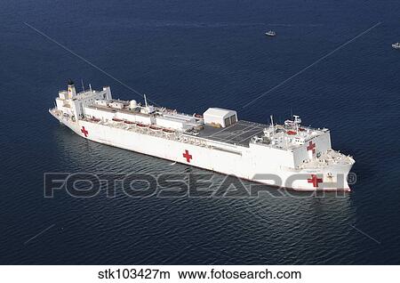 USNS Comfort is anchored just off the coast of Haiti in support of Operation Unified Response. View Large Photo Image Picture - USNS Comfort is anchored just off the coast of Haiti in support of Operation Unified Response.. Fotosearch