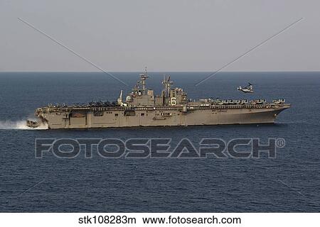 USS Bonhomme Richard conducts operations in the East China Sea. View Large Photo Image Picture - USS Bonhomme Richard conducts operations in the East China Sea.. Fotosearch