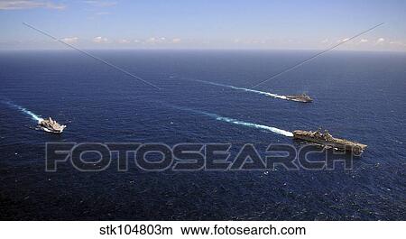 USS Boxer, USS Comstock and USS Green Bay transit the Indian Ocean. View Large Photo Image Picture - USS Boxer, USS Comstock and USS Green Bay transit the Indian Ocean.. Fotosearch