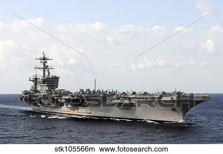 USS Carl Vinson underway in the Arabian Sea. View Large Photo Image Picture - USS Carl Vinson underway in the Arabian Sea.. Fotosearch