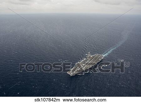 USS George Washington underway in the Philippine Sea. View Large Photo Image Picture - USS George Washington underway in the Philippine Sea.. Fotosearch